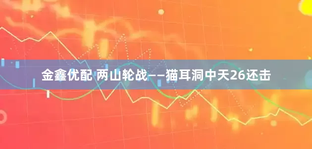 金鑫优配 两山轮战——猫耳洞中天26还击