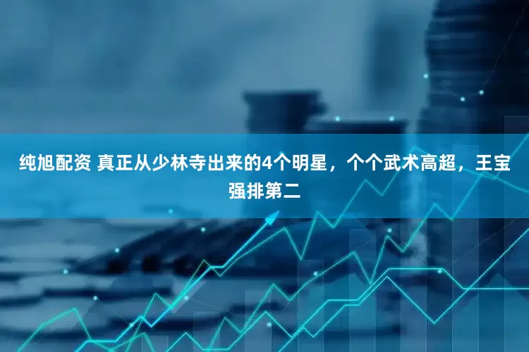 纯旭配资 真正从少林寺出来的4个明星，个个武术高超，王宝强排第二