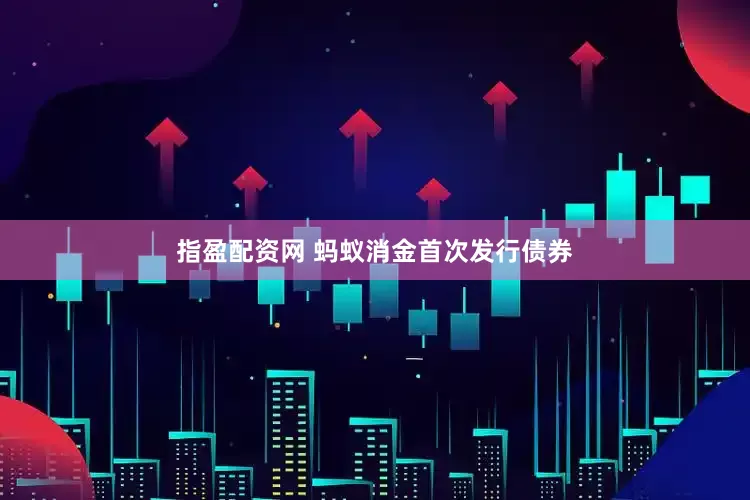 指盈配资网 蚂蚁消金首次发行债券
